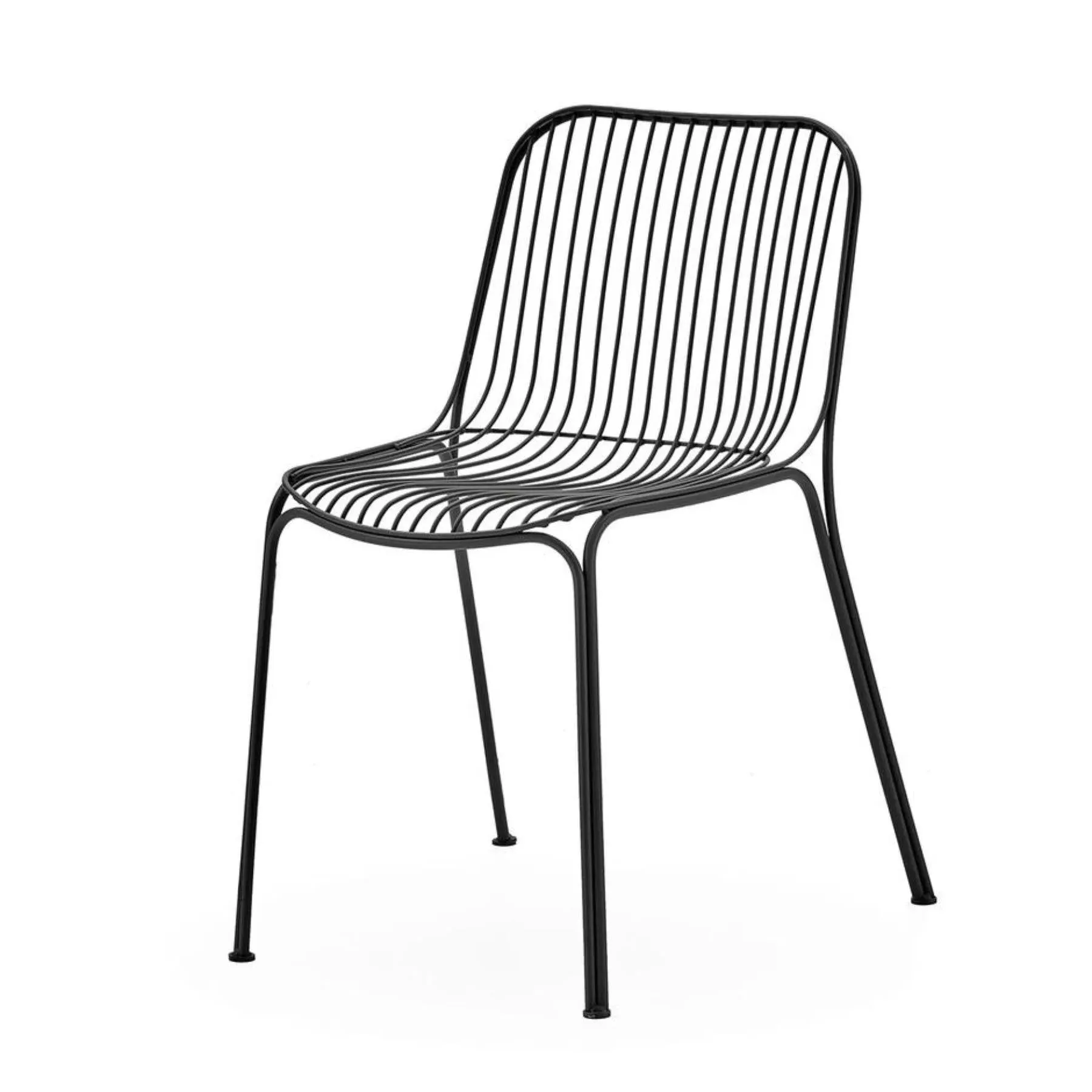 Wire Frame Chair - Black, Steel image