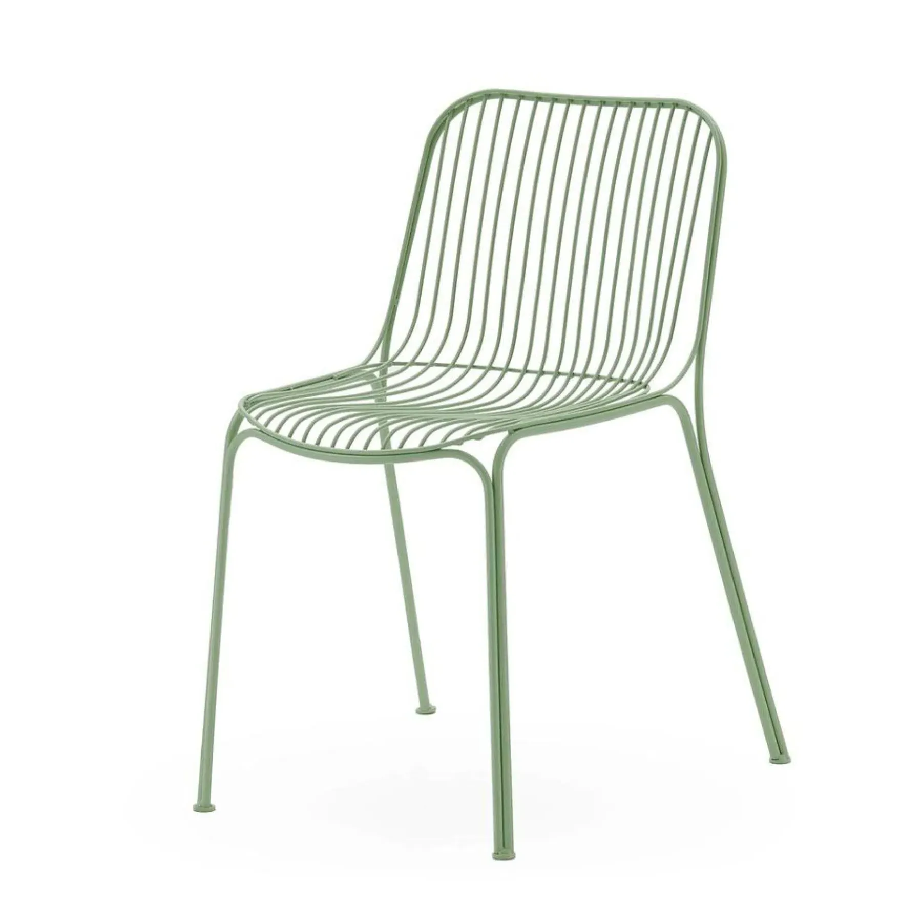 Wire Frame Chair - Green, Steel image