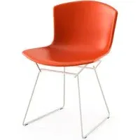 Garden Side Chair - Red, Wire Frame