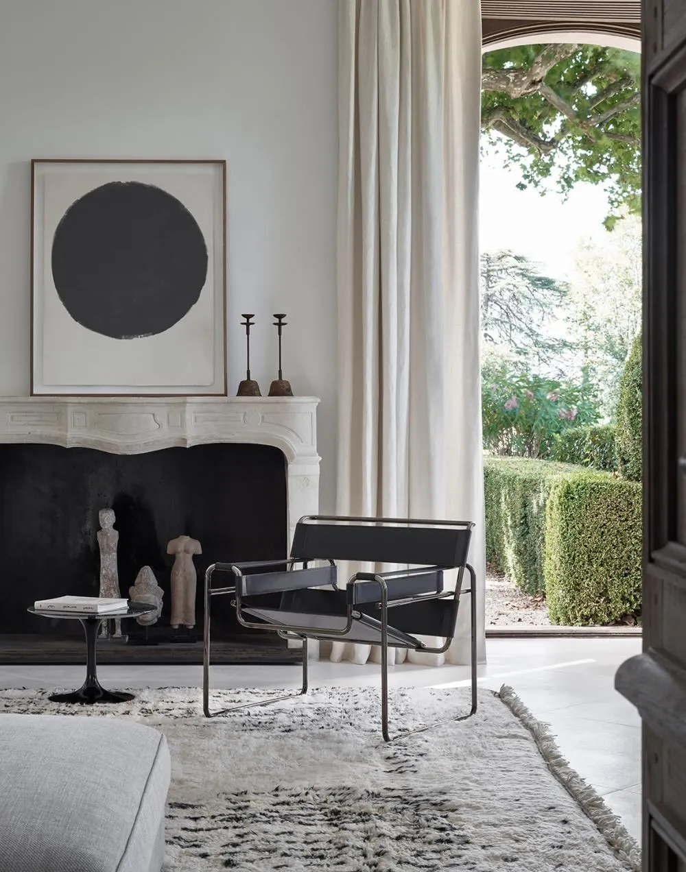 Wassily Lounge Chair - Black, Chrome