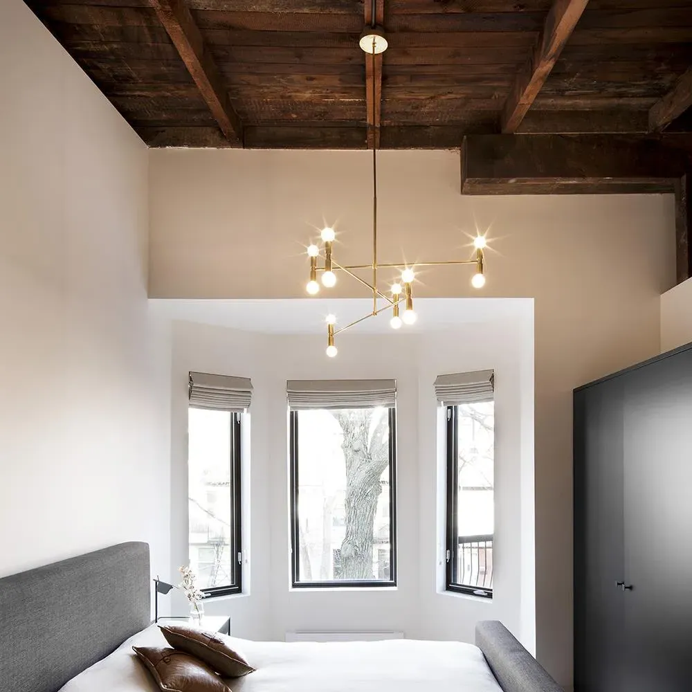 Atomium Pendant Light 108cm - Brass