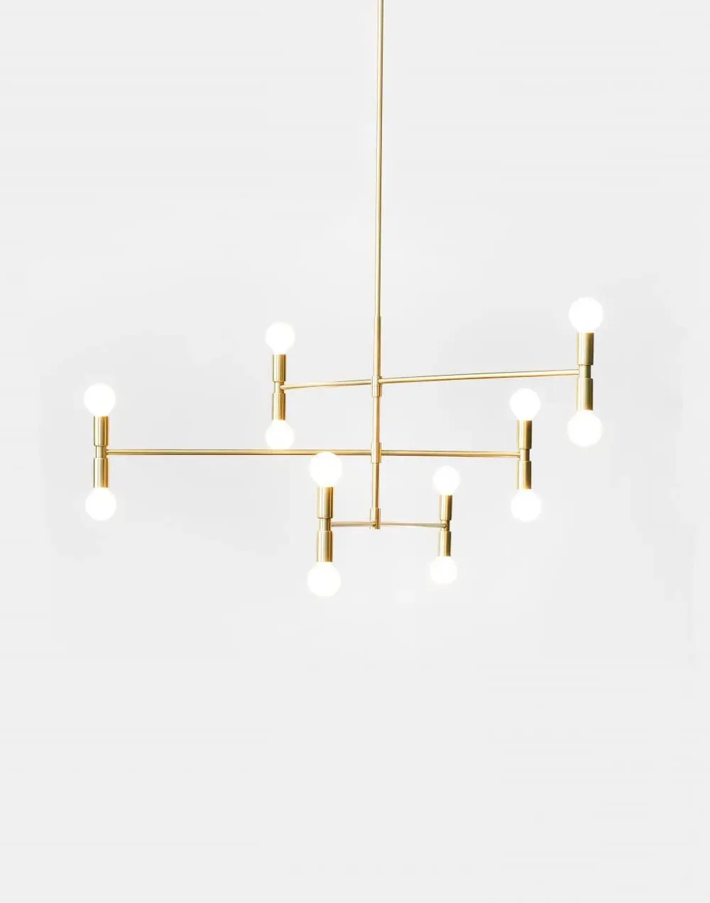 Atomium Pendant Light 62cm - Brass