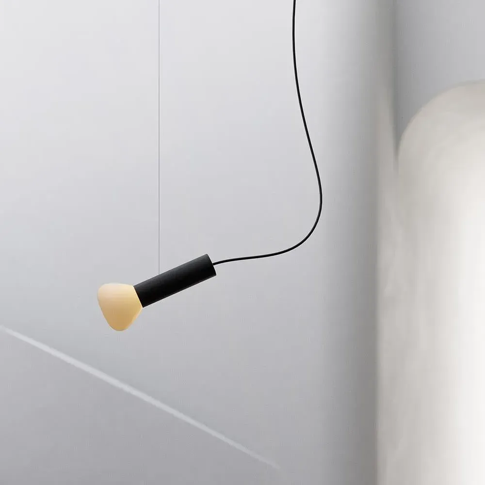 Cylindrical Pendant Light LED - Terracotta, Aluminium