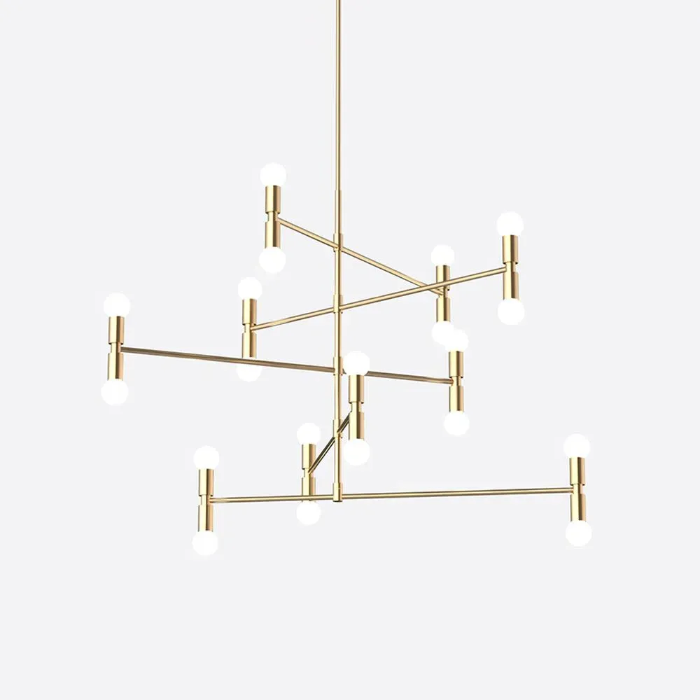 Dot 14 Suspension Light A - Brass image