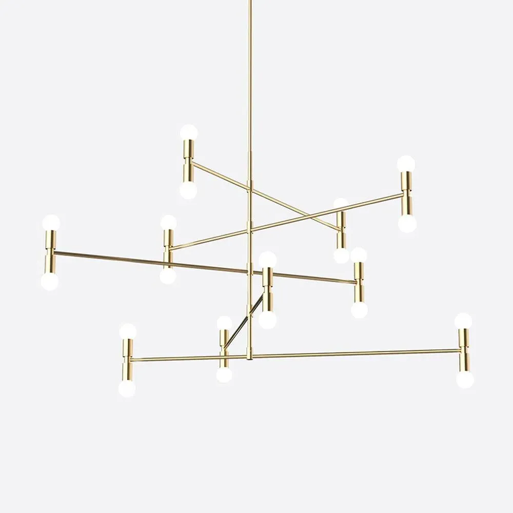 Dot 14 Suspension Light B - Brass