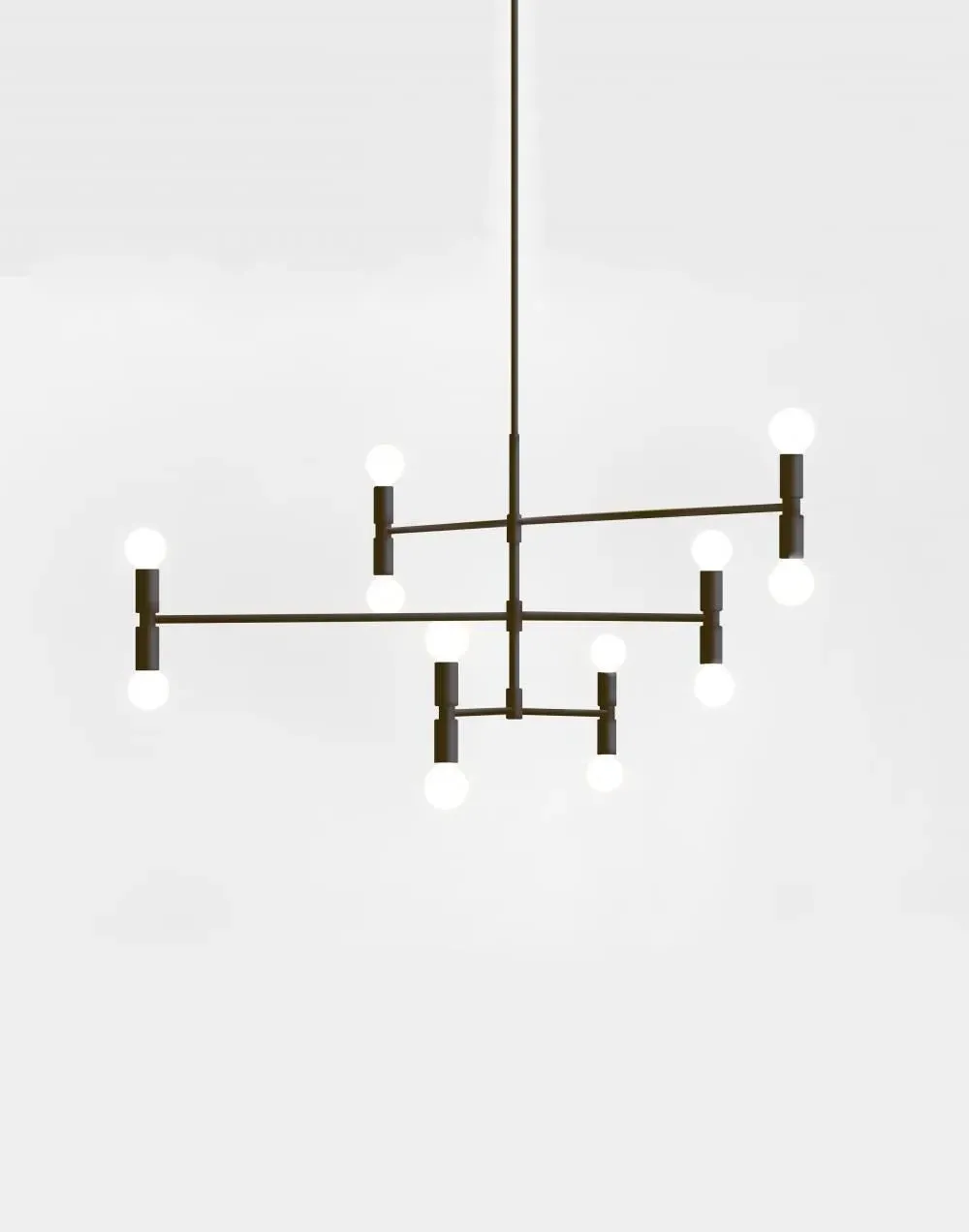 Dot Atomium Suspension Light - Graphite image