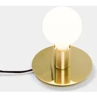 Dot Table Lamp with Opal Diffuser - White, Steel