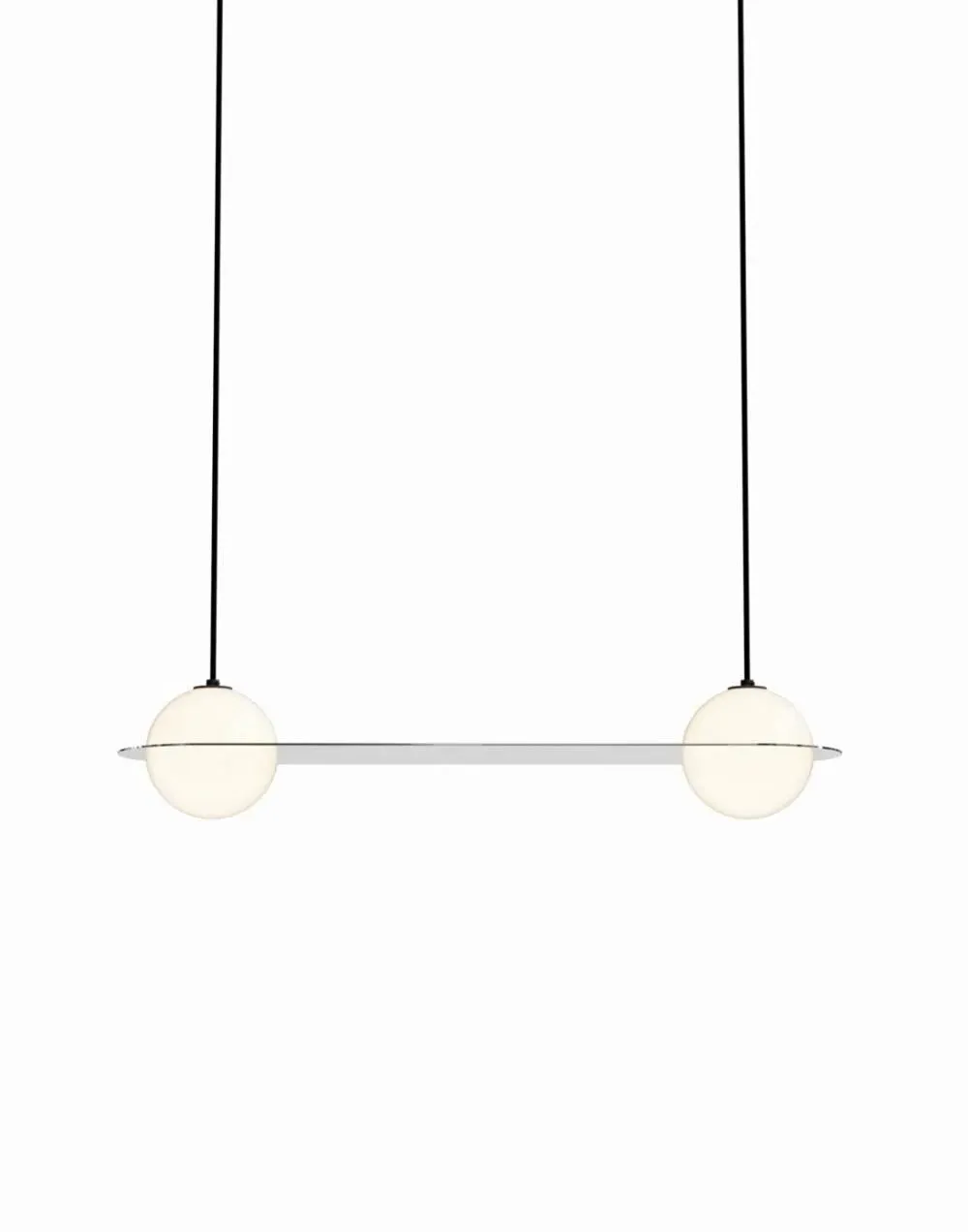 Laurent 03 Pendant Light - Black, Glass
