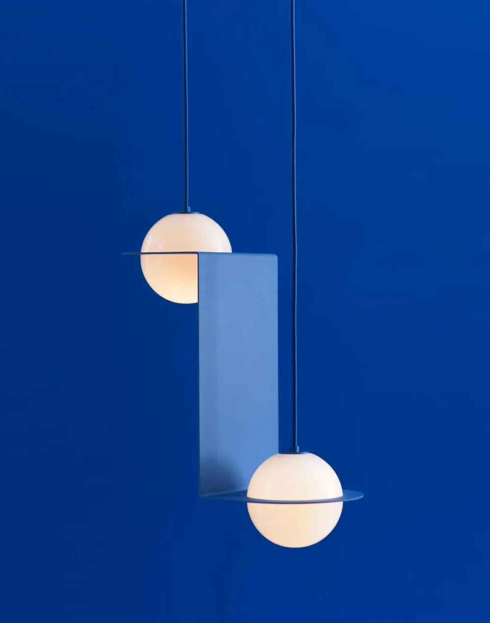 Laurent 05 Pendant Light - Black, Glass