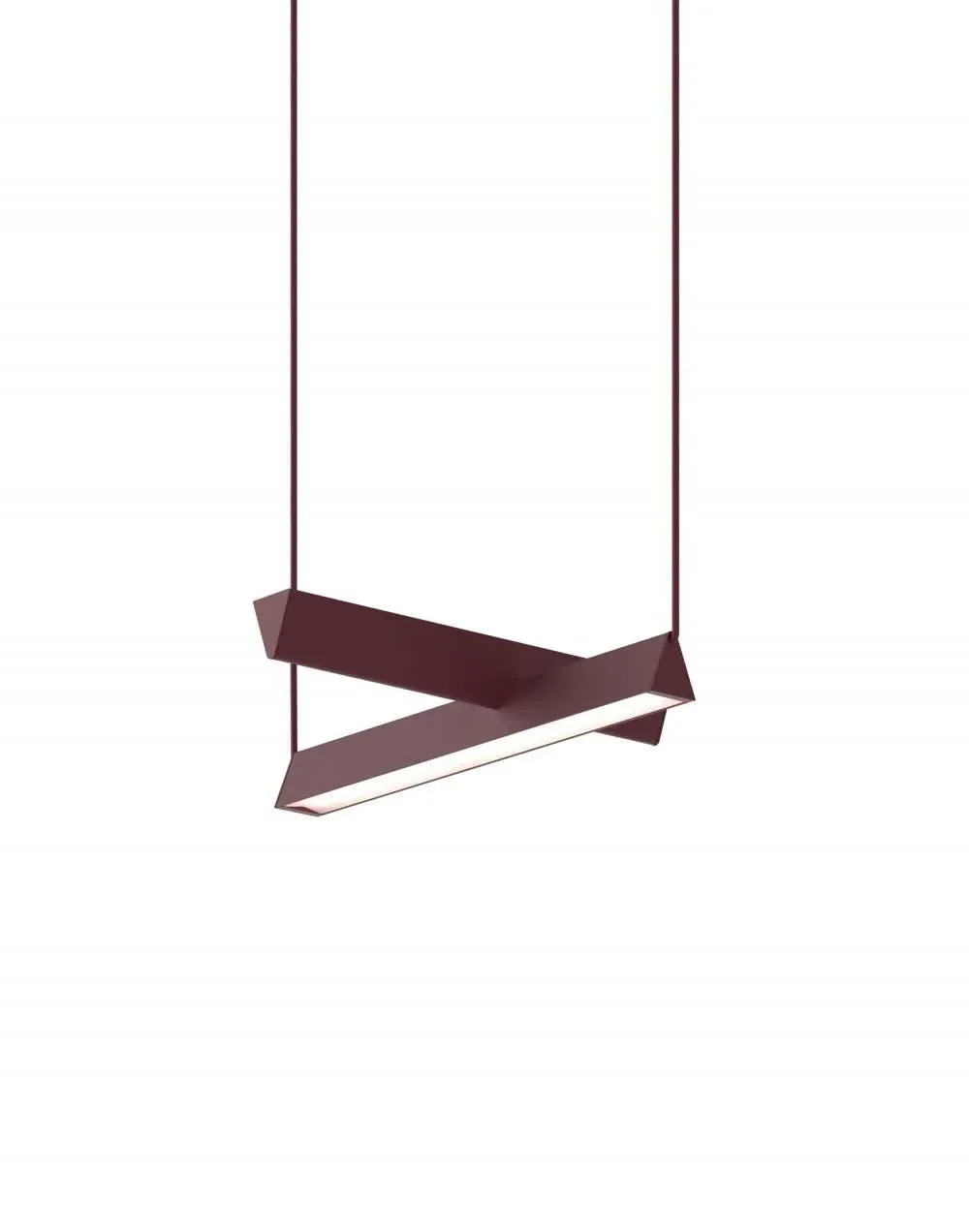 Linear Pendant 3000K with Dimming - Burgundy image