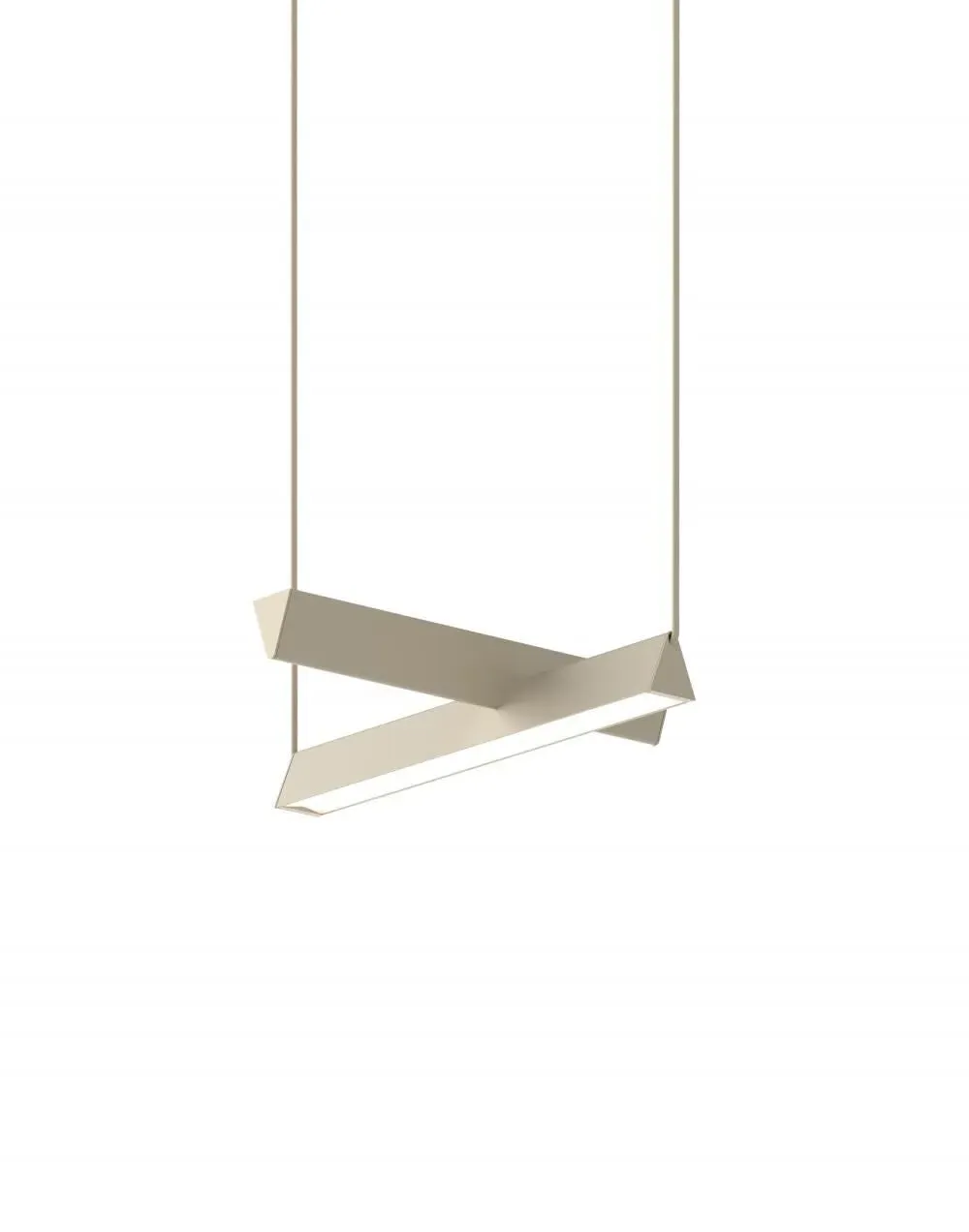 Linear Pendant Light with Dimming - Black