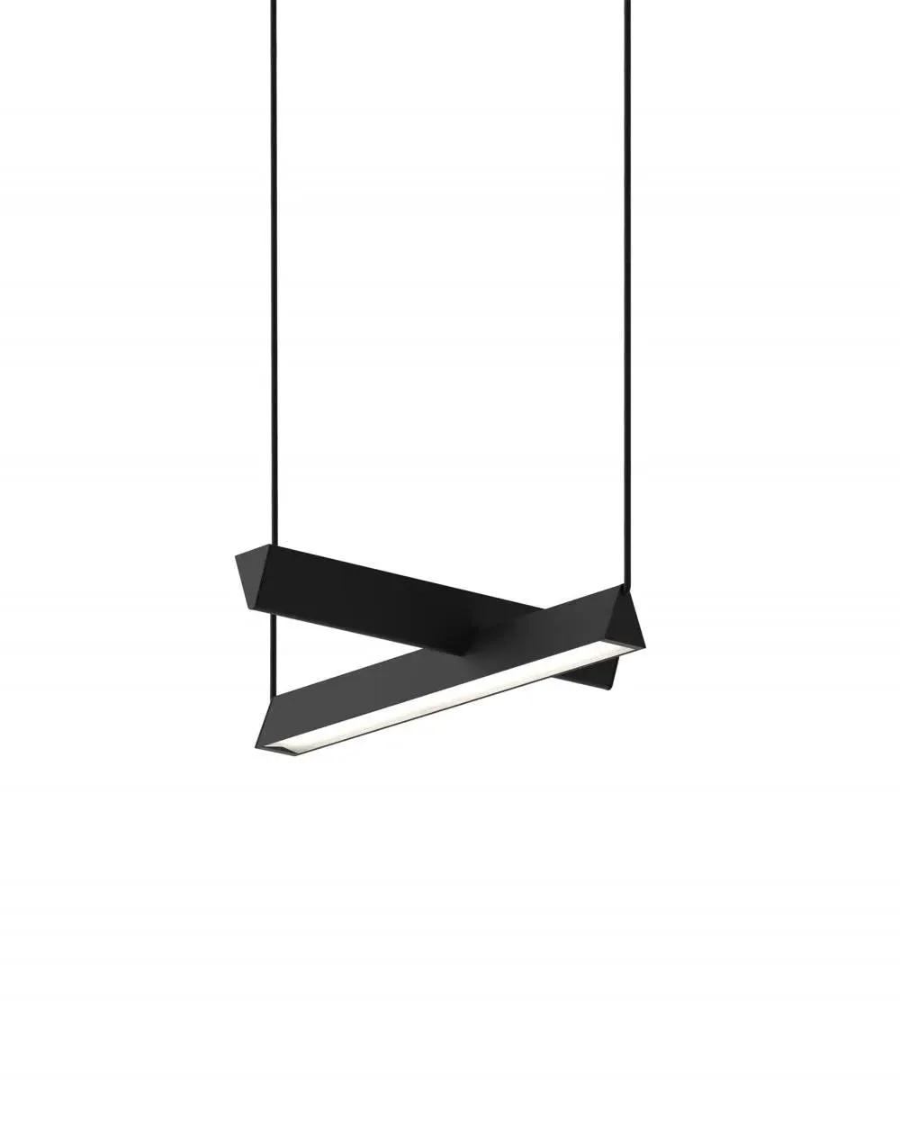 Linear Pendant Light with Dimming - White