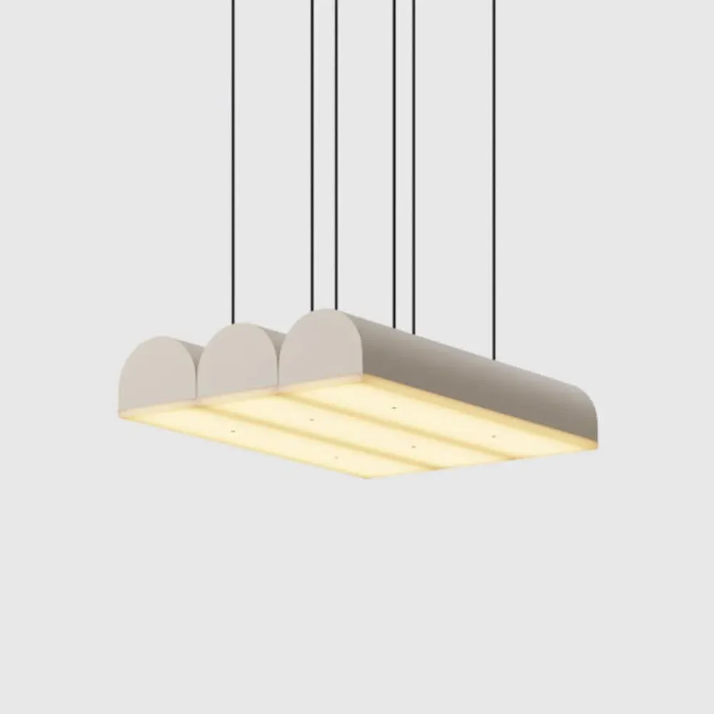 Pendant Light with 0-10V Dimming - Beige, Aluminium image