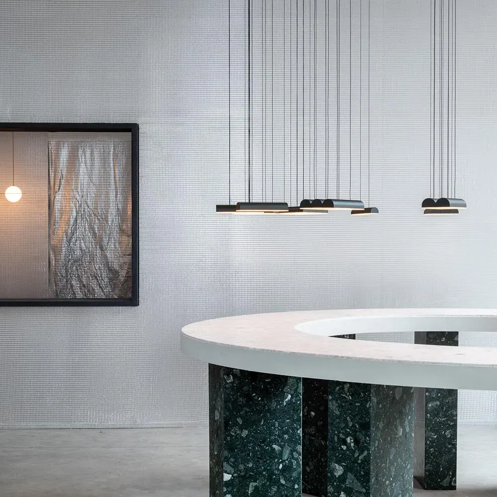 Pendant Light with Diffuser - Terracotta, Aluminium