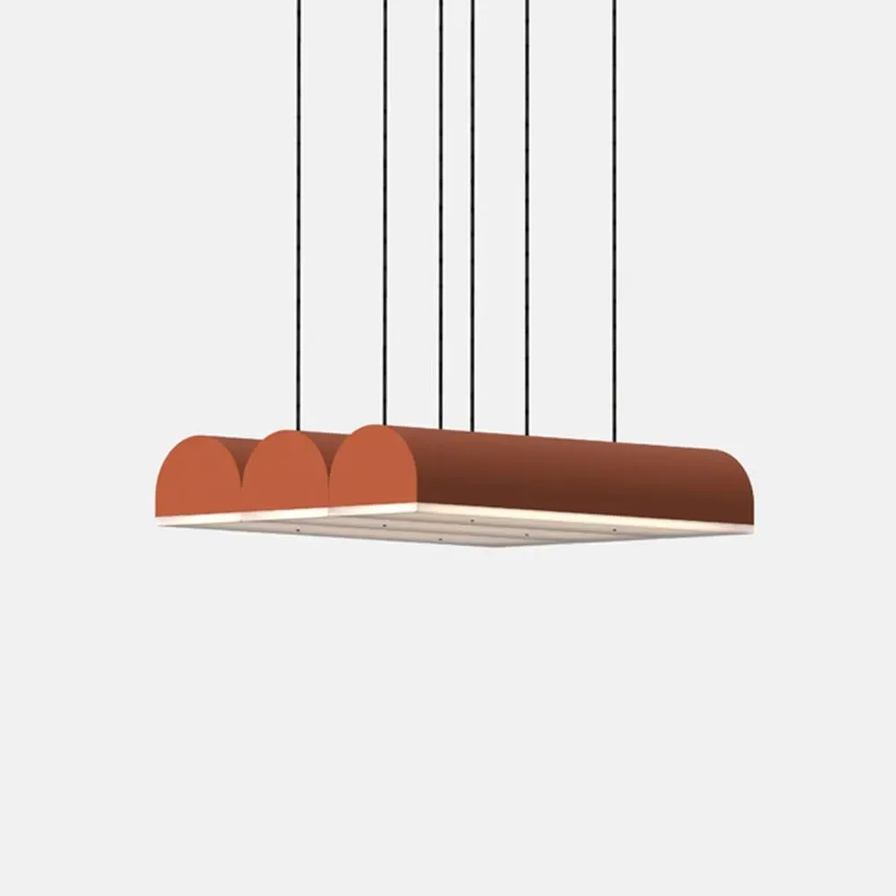 Pendant Light with Diffuser - Terracotta, Aluminium
