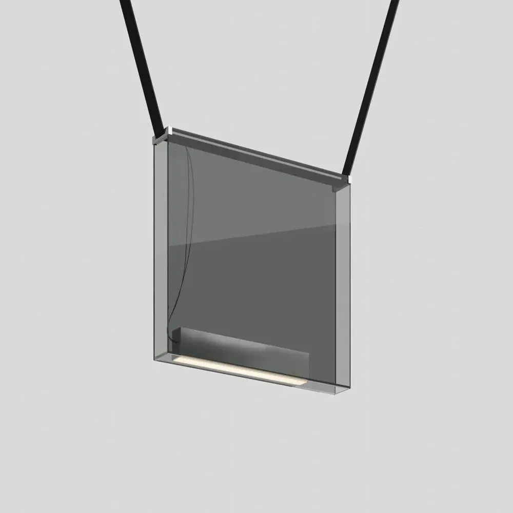 Sainte Atelier Pendant Light - Dove, Glass