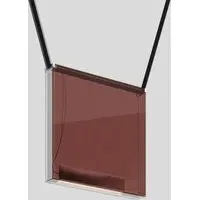 Sainte Atelier Pendant Light - Plum, Glass