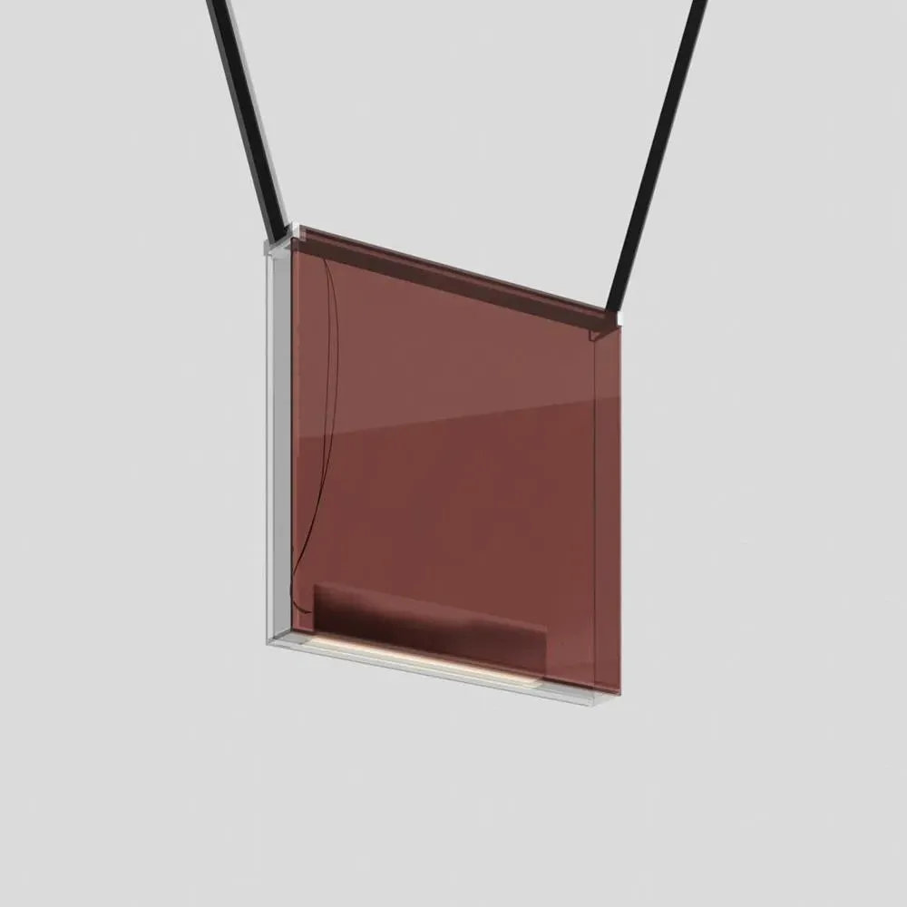 Sainte Atelier Pendant Light - Plum, Glass