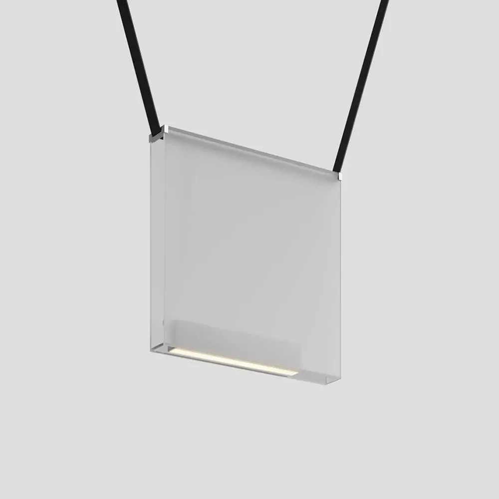 Sainte Atelier Size 2 Pendant Light - Frosted Clear, Glass image