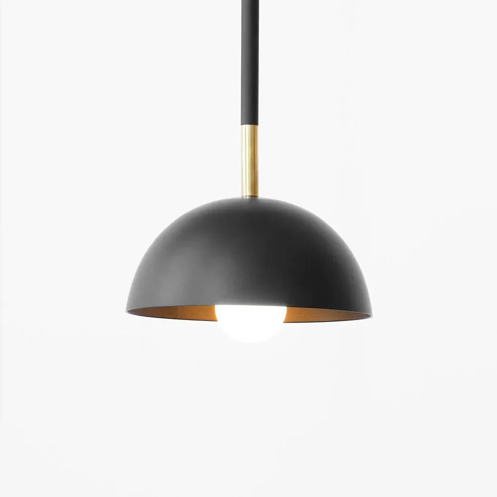 Simple Shade Pendant Light - Black, Steel