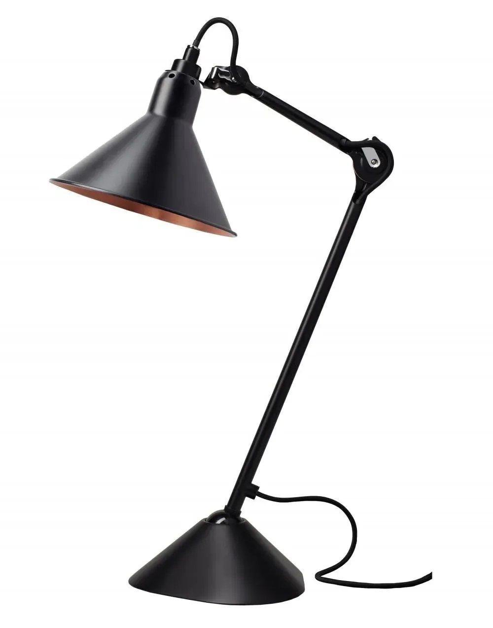 205 Conical Table Lamp - Black