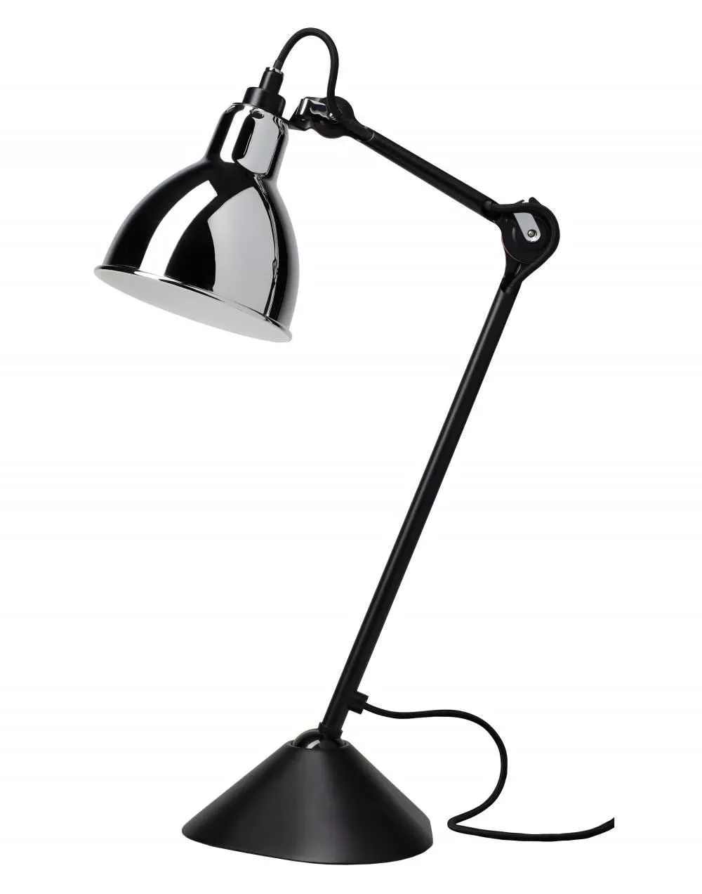 205 Round Table Lamp - Chrome