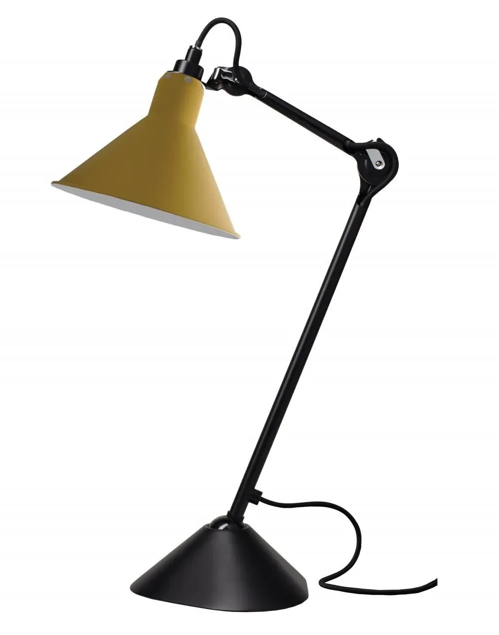205 Round Table Lamp - Yellow