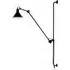 214 Conical Wall Light - Black