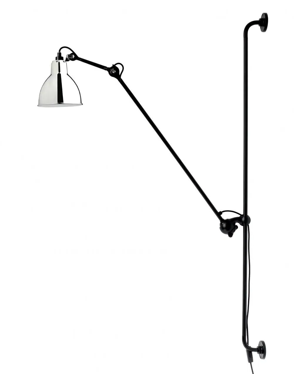 214 Round Wall Light - Chrome