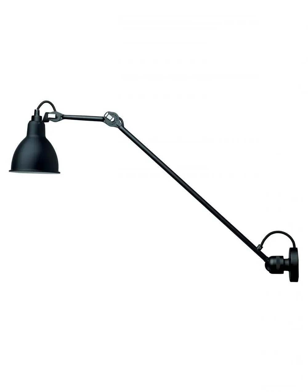 304 Large Round Wall Light - Black image