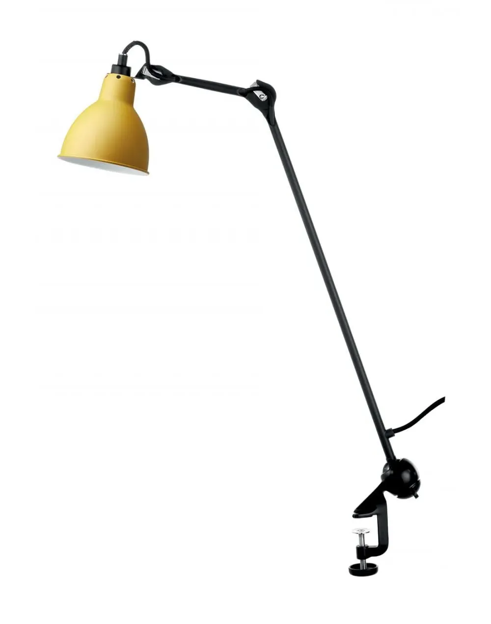 Architect Desk Lamp with Conical Shade - Black