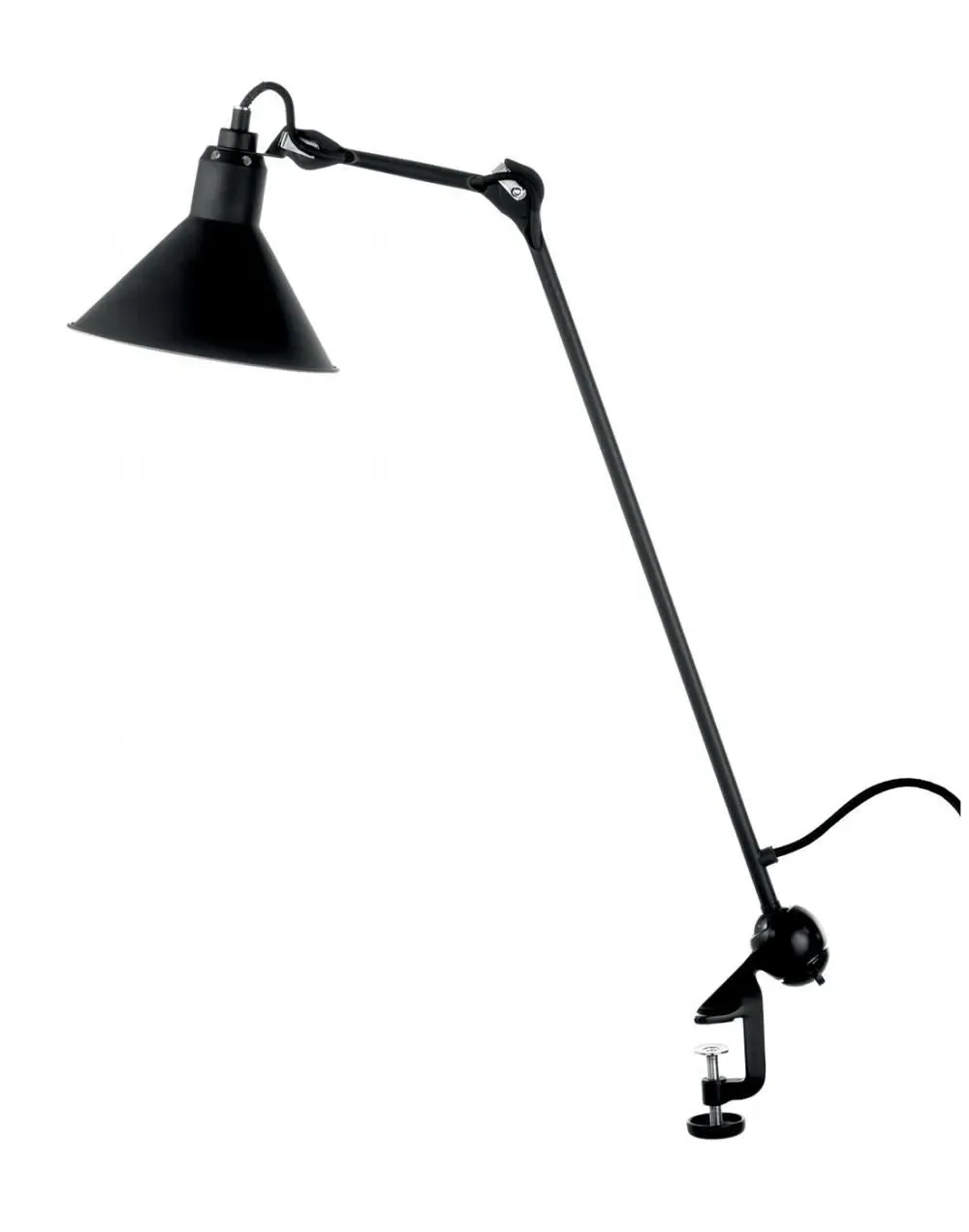 Architect Desk Lamp with Conical Shade - Blue