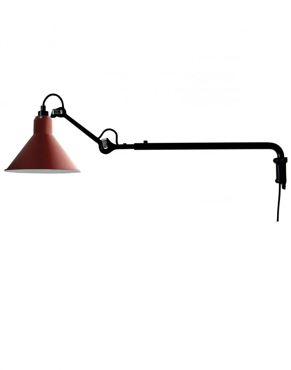Conical Wall Light - Red