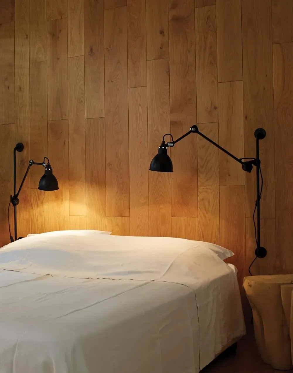 Conical Wall Light with Arm - Copper, Metal