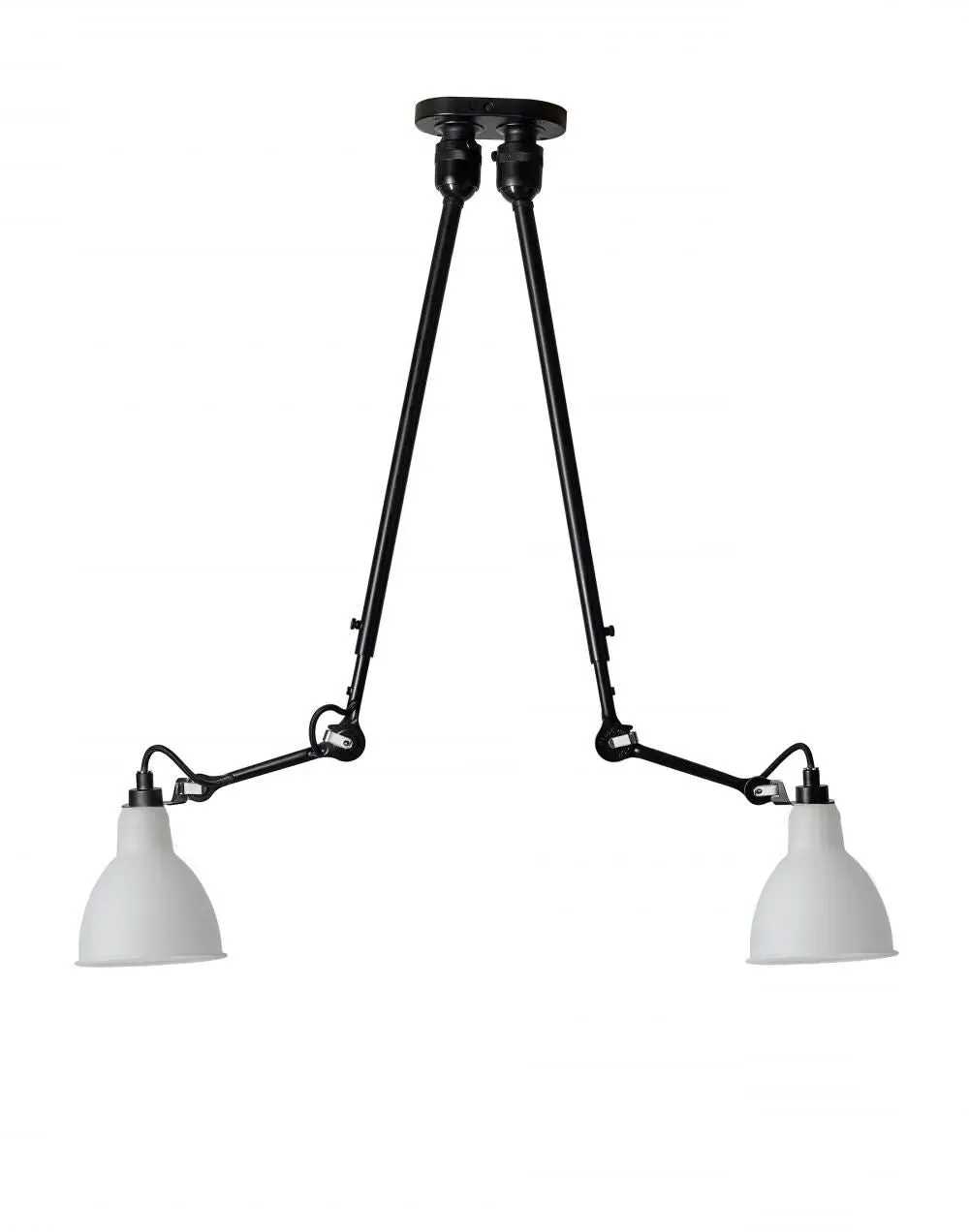 Double Ceiling Light - Raw Copper