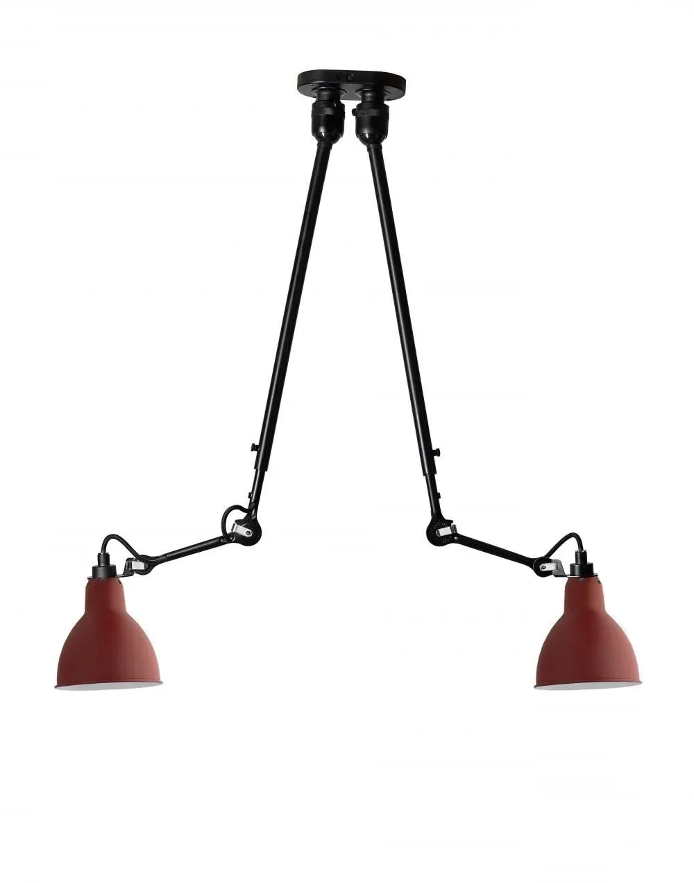 Double Ceiling Light - Red