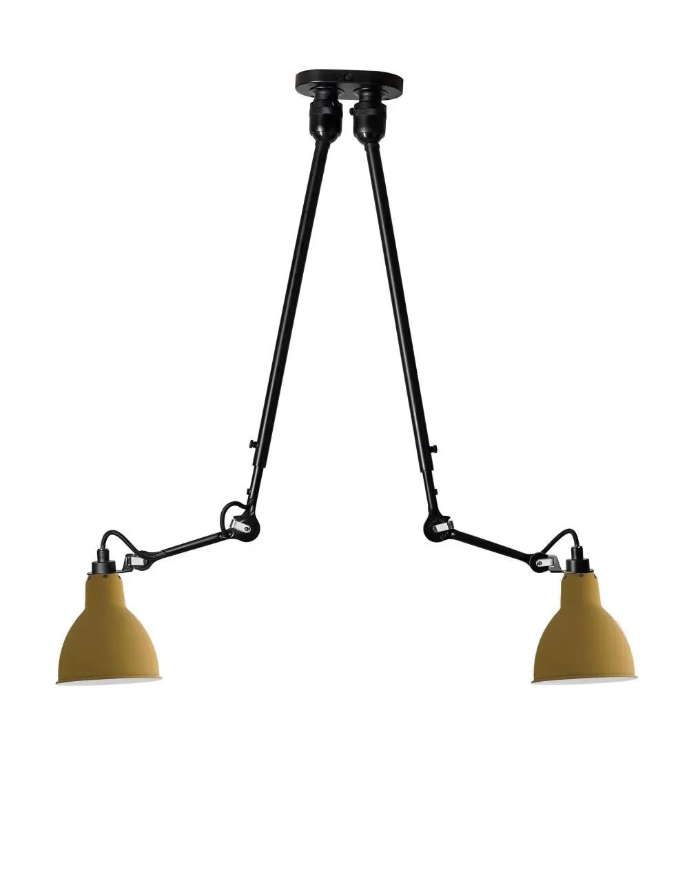 Double Ceiling Light - Yellow