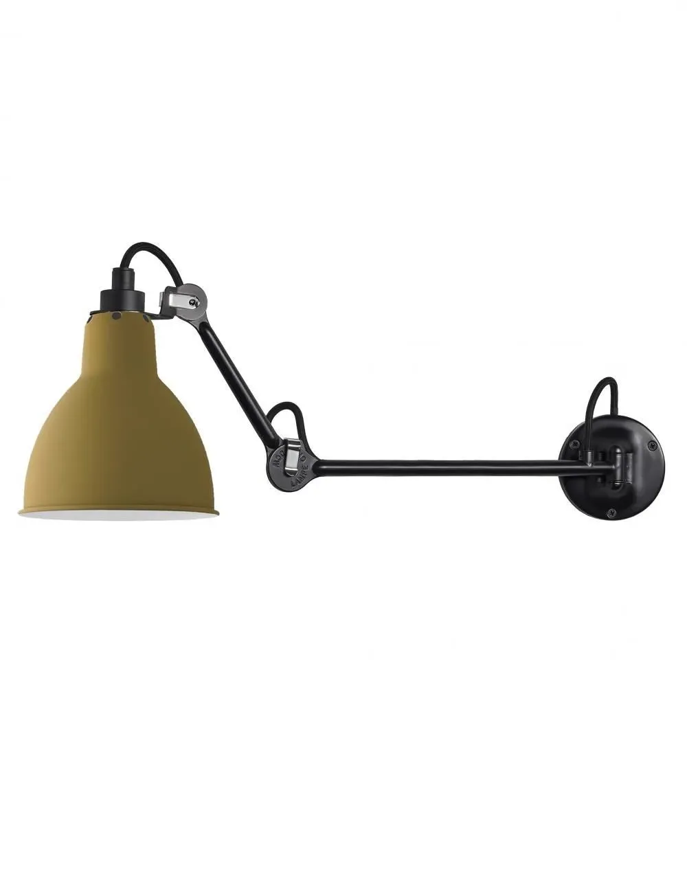 Large Wall Light with Adjustable Arms - Brass