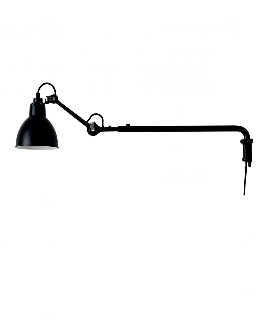 Round Wall Light - Black image