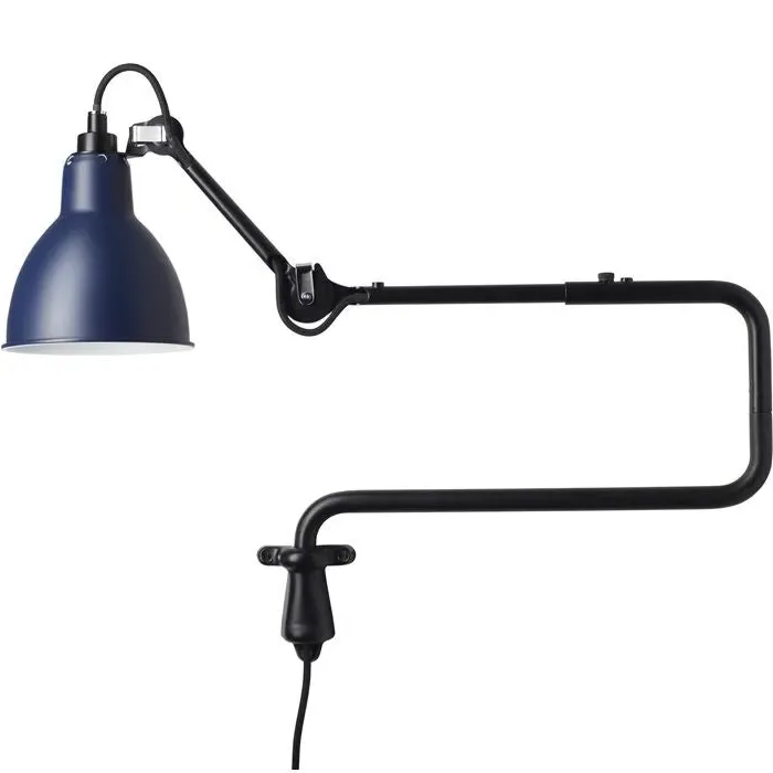 Round Wall Light with Double Elbow - Copper