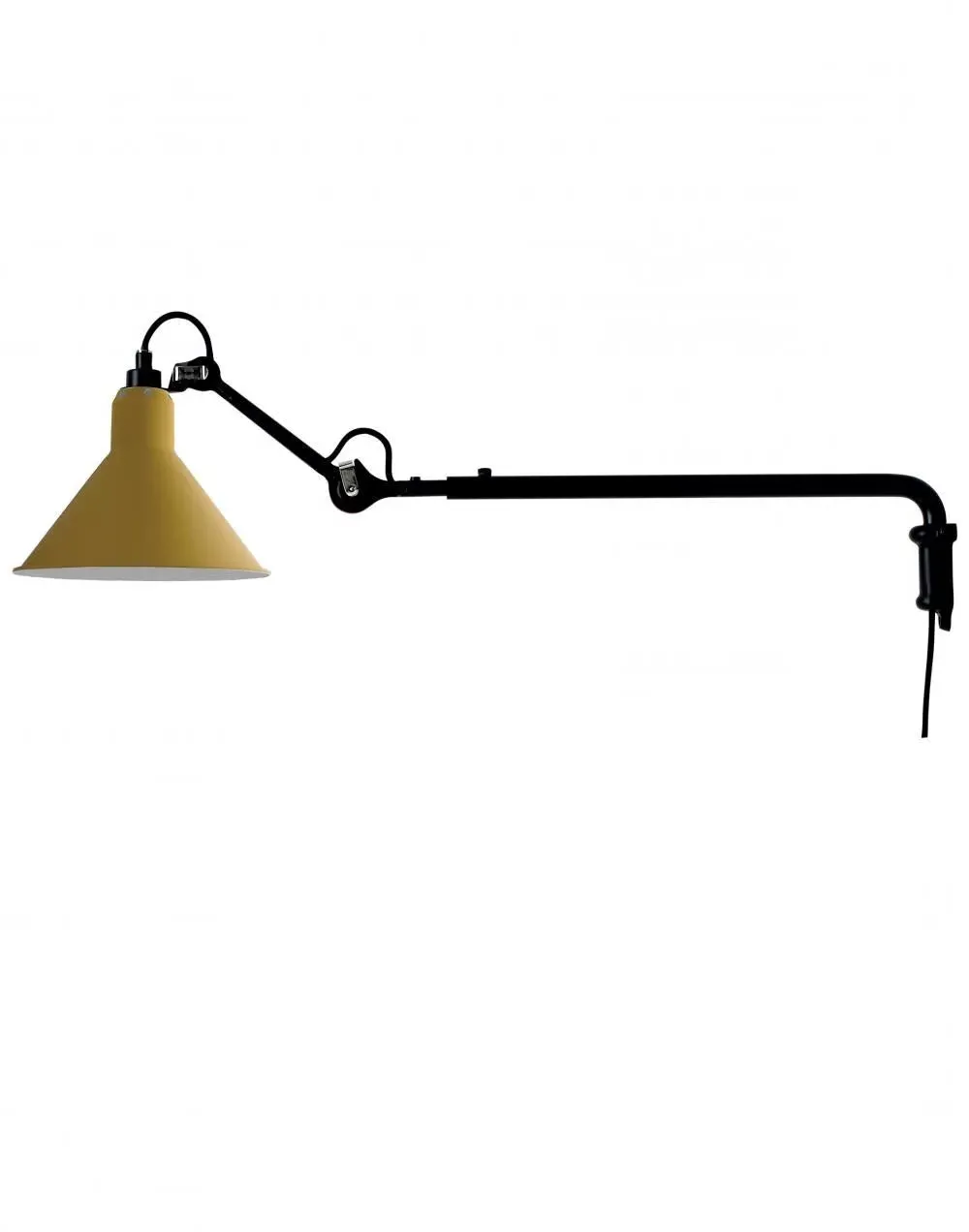 Round Wall Light - Yellow