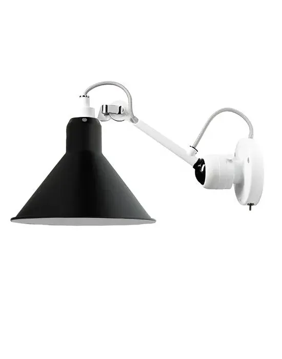 Small Wall Light with Adjustable Arm - Black image