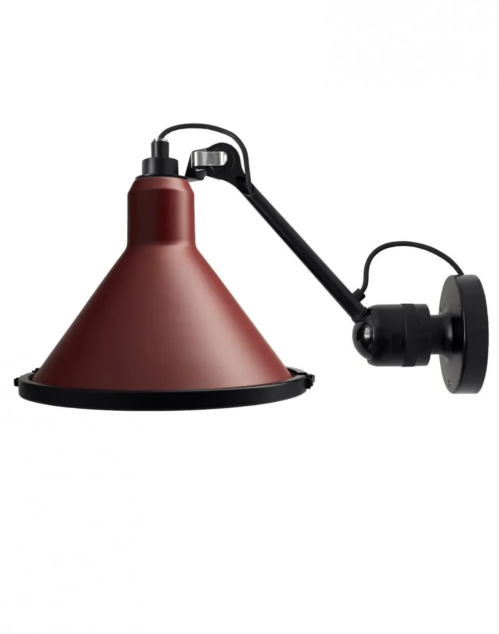 XL Outdoor Wall Light - Black, Steel