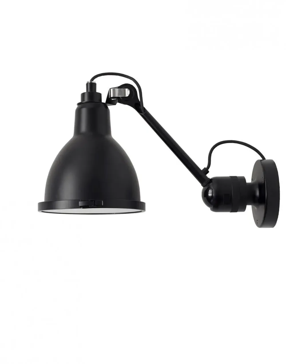 XL Outdoor Wall Light - Black, Steel