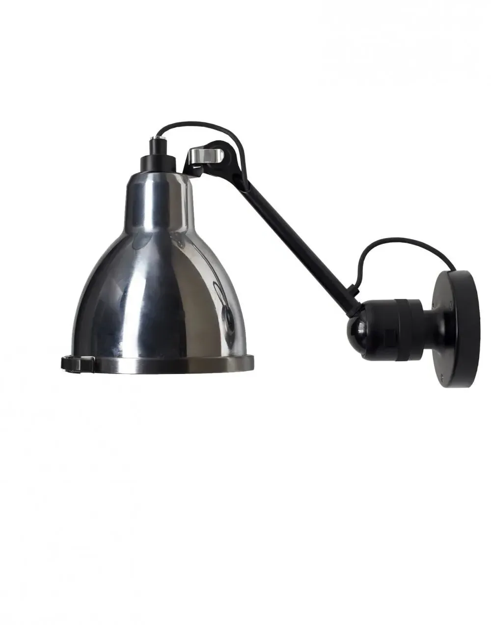 XL Outdoor Wall Light - Black, Steel