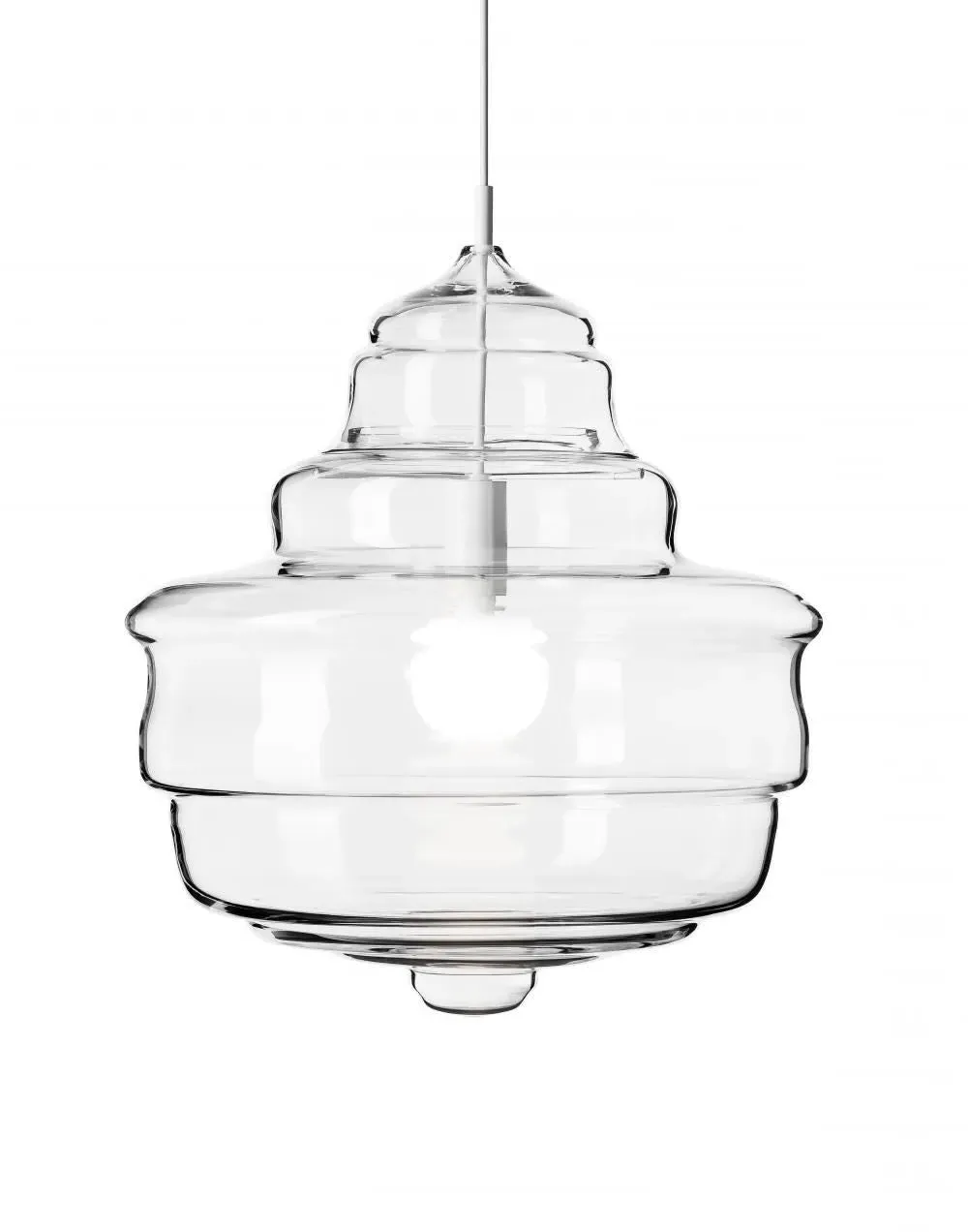 Large Pendant Light - Clear, Crystal
