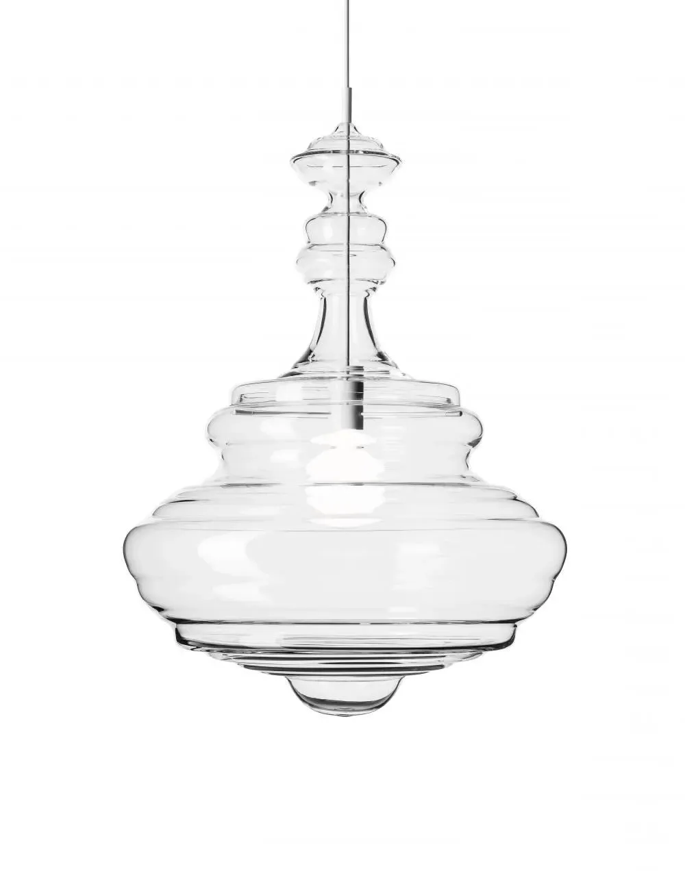Small Pendant Light - Clear, Glass