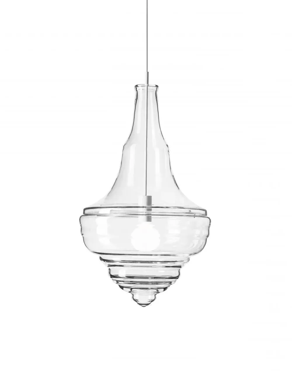 Small Pendant Light - Clear, Glass image