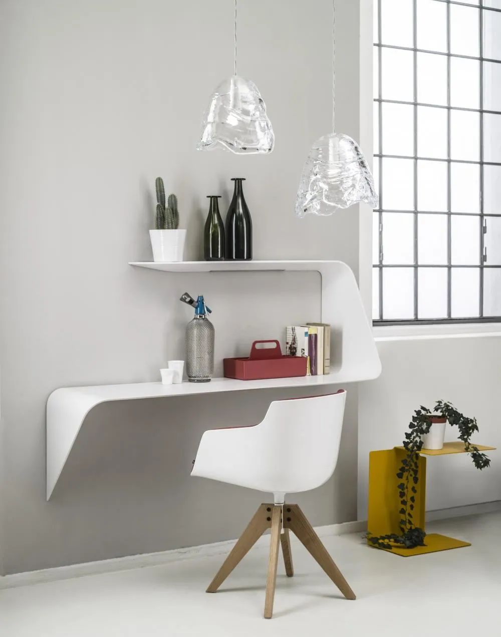 Small Pendant Light - Hand-Blown Glass