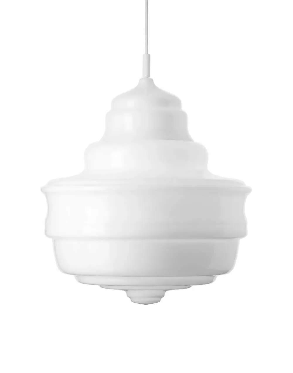 Small Pendant Light - Opal, Glass image